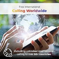 Vista 4 de Datos ilimitados + hotspot de 20 GB de RedPocket Mobile. Tarjeta SIM gratuita para teléfono compatible con AT&T. Datos, llamadas y mensajes de texto