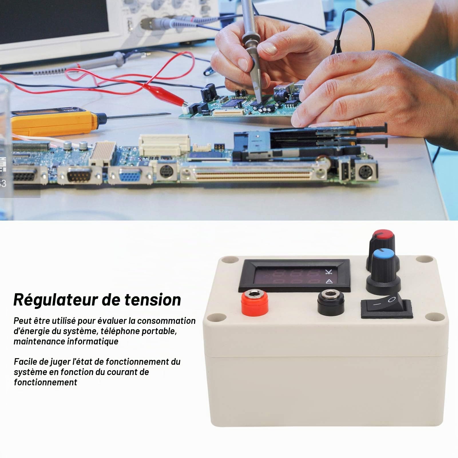 Alimentations de Laboratoire, Alimentation 5A Alimentation réglable en Courant continu 30 V pour la Maison