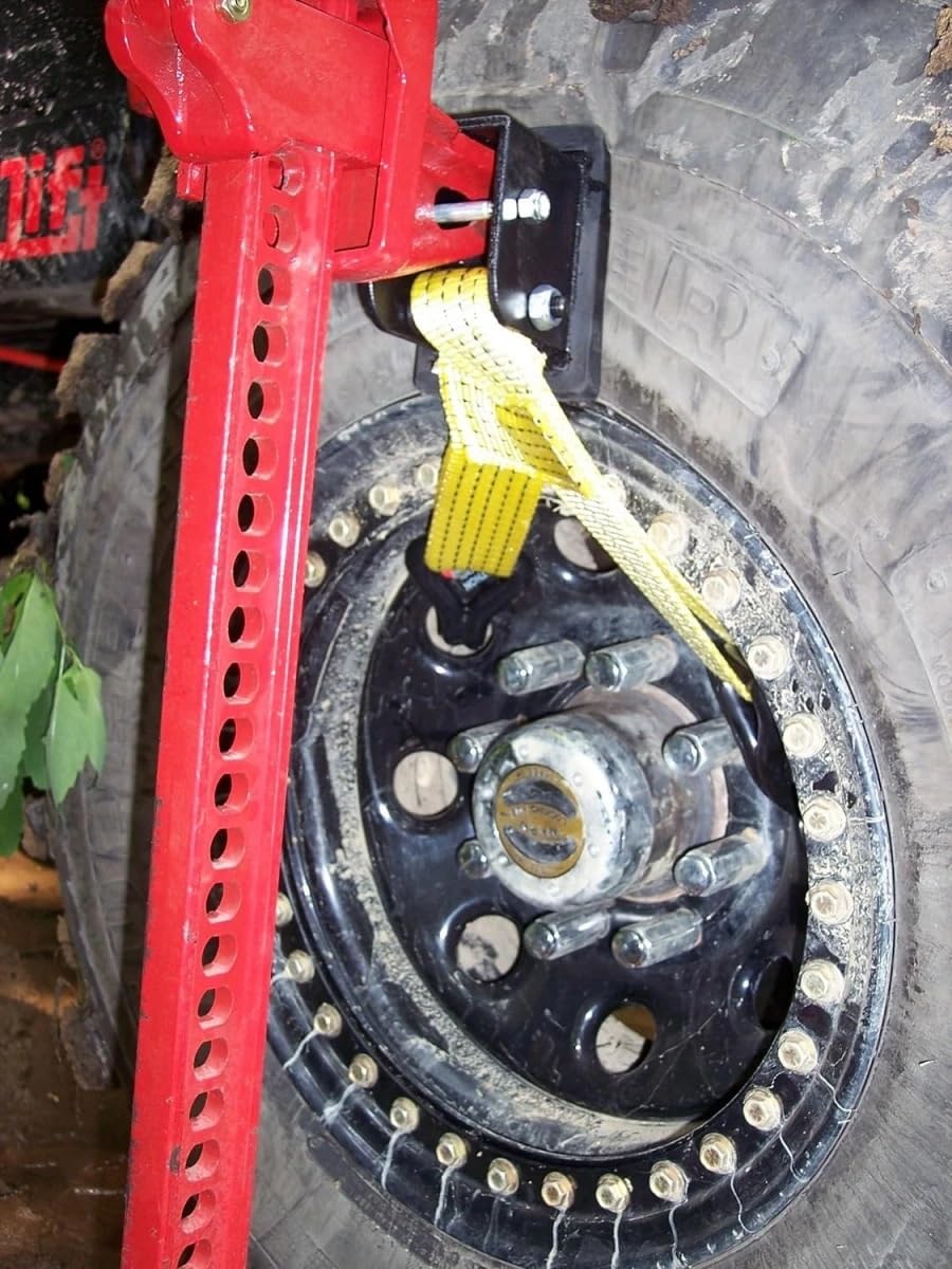 nożycowy lewarek Udźwig 3000 kg Ciężki podnośnik kołowy 4x4