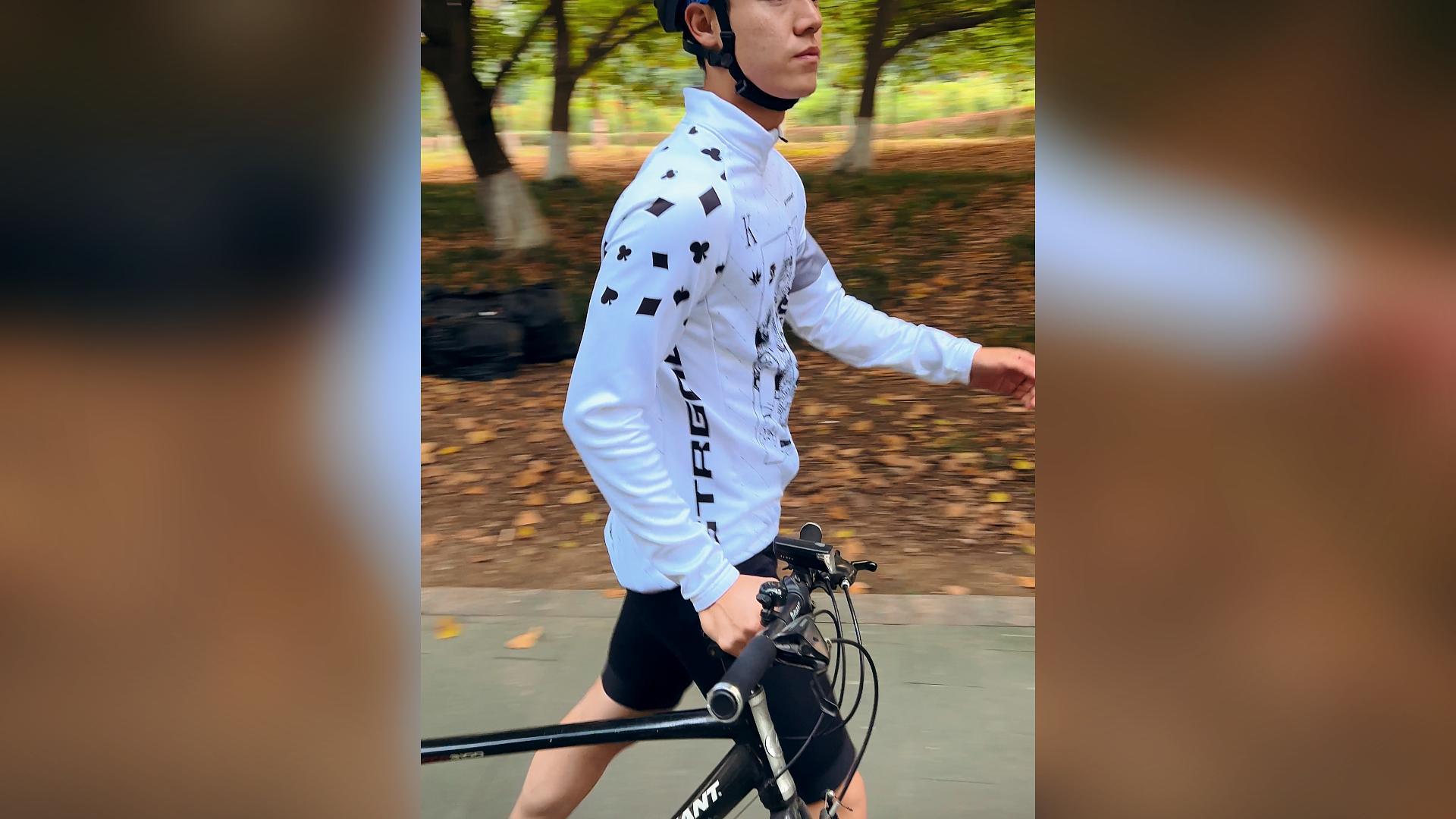 Chaqueta térmica de ciclismo para hombre, ligera y reflectante miniatura 7