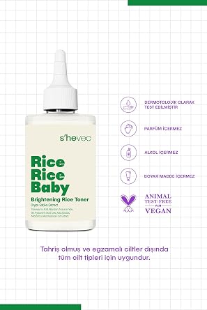 She Vec Rice Rice Baby – Illuminating Rice Tonic (100% Vegan);