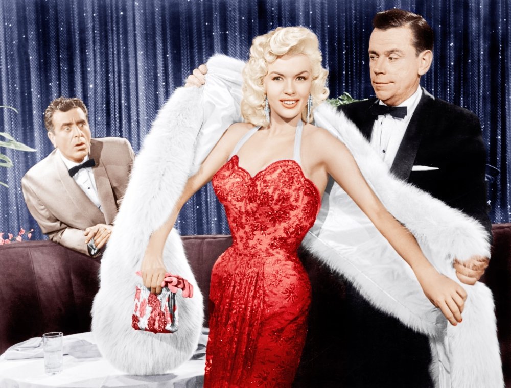 Amazon.com: The Girl CanT Help It From Center Jayne Mansfield Tom Ewell  1956 ??20Th Century-Fox Film Corporation Tm & CopyrightCourtesy Everett  Collection Photo Print (28 x 22): Posters & Prints