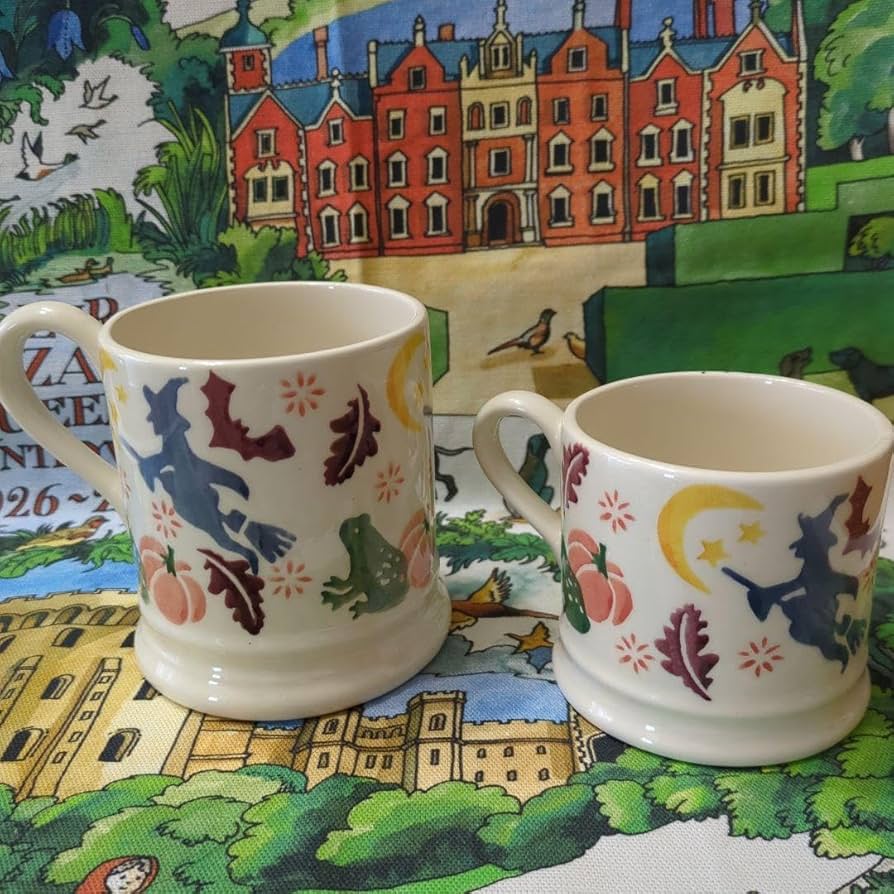 ★新品未使用　エマブリッジウォーター　マグカップ＆プレートセット　ハロウィン① Amazon.co.jp: エマ ブリッジウォーター マグカップ ハロウィンセット