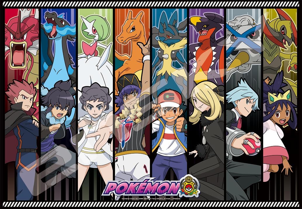 Pokemon Masters Eight 1000 Piece Jigsaw Puzzle (1000T-336)