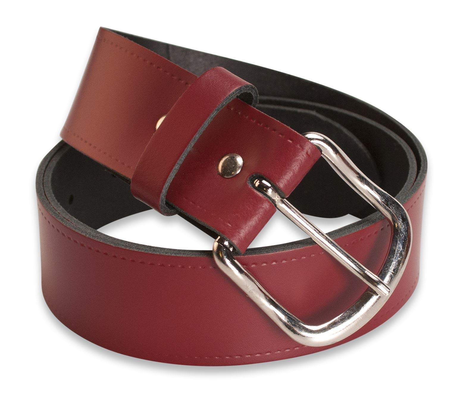 Hawkdale Mens Leather Belt - Black, Brown 1.5 Inch Smart/Casual - Made in the UK # 808-400