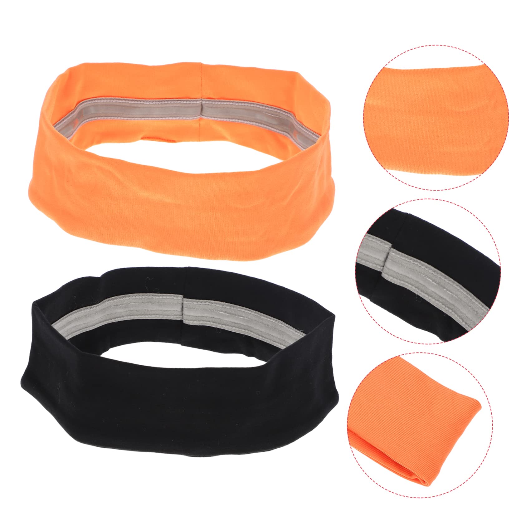 BESPORTBLE 10 Pièces Bandeau De Sport Bandeaux De Sport Turban pour Hommes Couvre-Chef pour Hommes Bandeau Extensible Couvre-Chef De Sport Couvre-Chef Extensible Bandeau De Sport Bandeaux