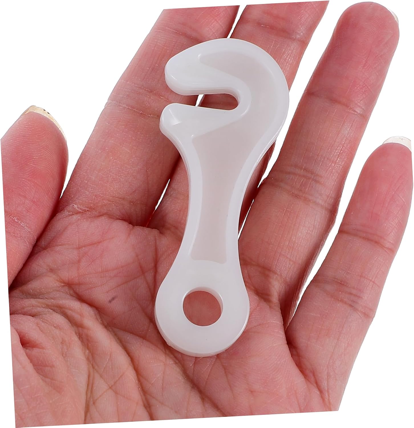 Yardwe 20pcs Guyline Tensioners Plastic Wind Rope Buckle Tent Stakes Tensioners Glow Dark Tabs for Setup