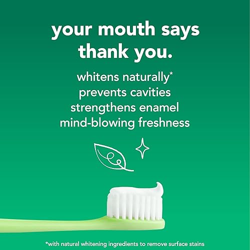 Miniatura 5 de Hello Pasta dental con flúor blanqueadora natural, pasta de dientes blanqueadora natural con aceite de coco y aceite de árbol de té, domina el mal