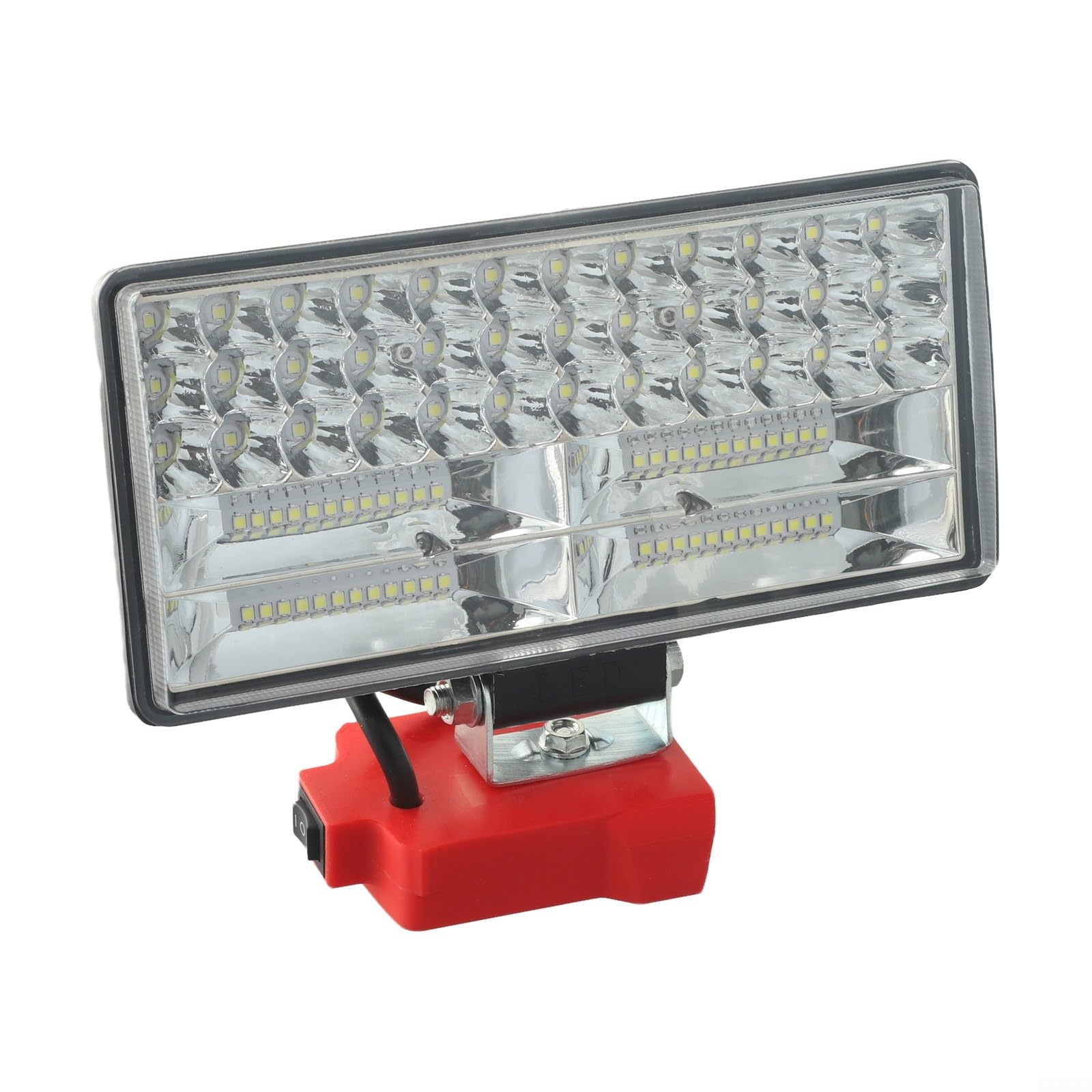 18V LED Work Light 84 LED 11800LM Flood Focus | 84 chip LED, uscita 11800 lumen, modalità di inondazione e messa a fuoco, ingresso 18V, illuminazione cantiere