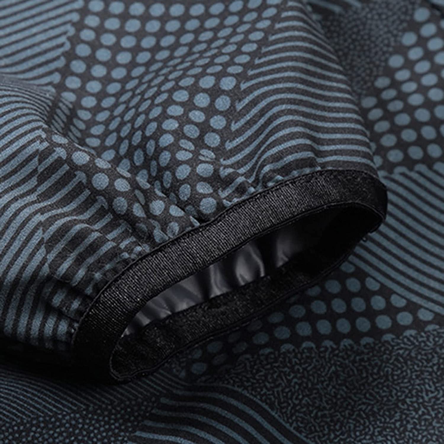 Chubasquero Impermeable para Hombre Impermeable Resistente a la Intemperie con cordón Chaqueta de Senderismo al Aire Libre Chaqueta Impermeable Chaqueta Informal para Exteriores