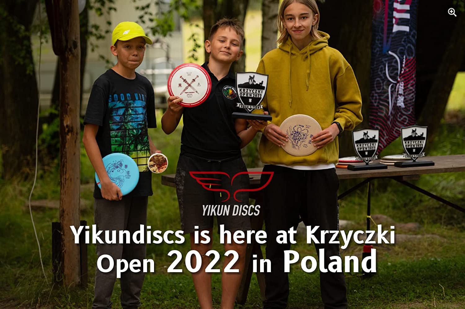 YIKUN Juego de Disc Golf