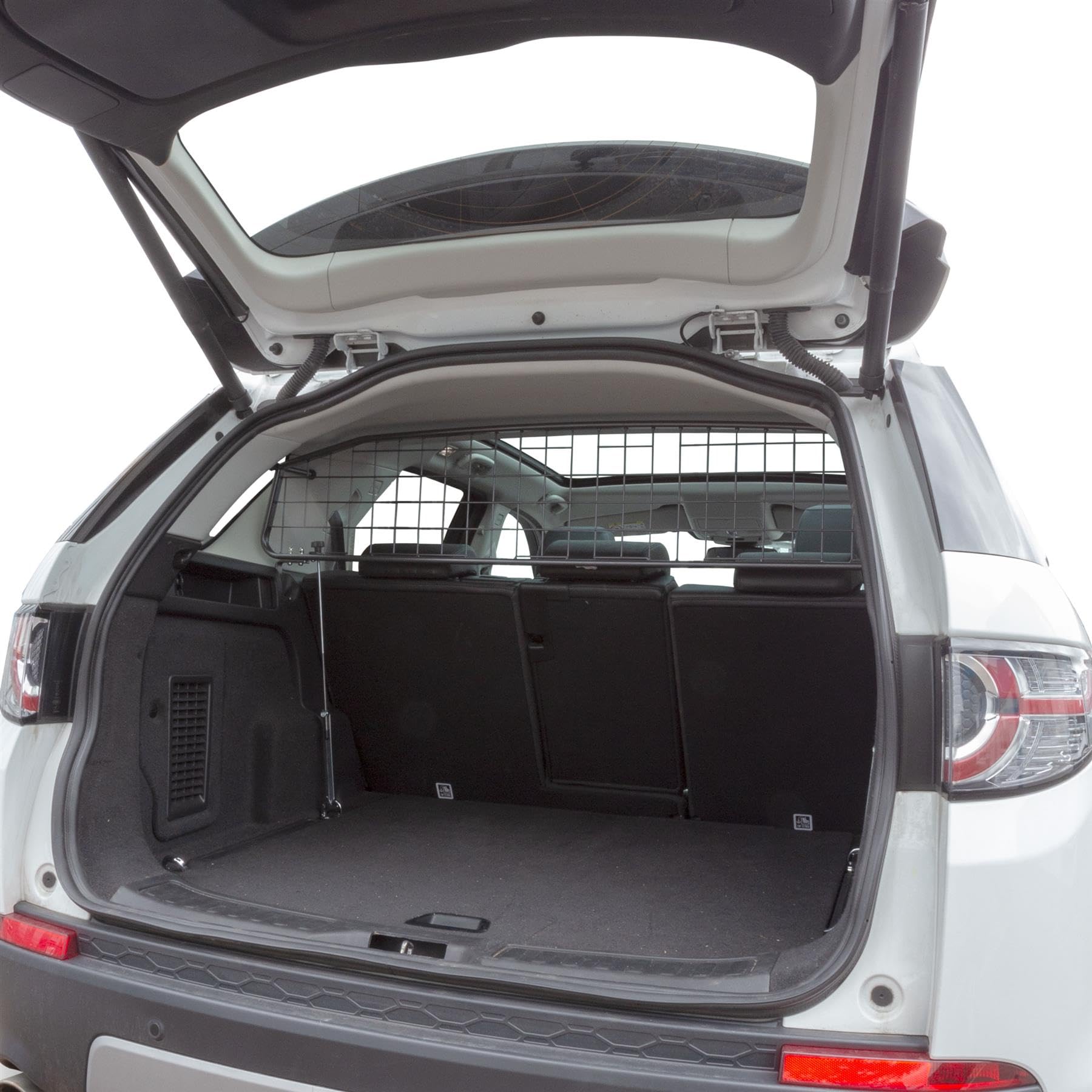 Travall Hundegitter für Land Rover Discovery Sport 2014-2019, fahrzeugspezifisches Trenngitter für den Kofferraum aus Stahl, passgenau für sicheren Hundetransport