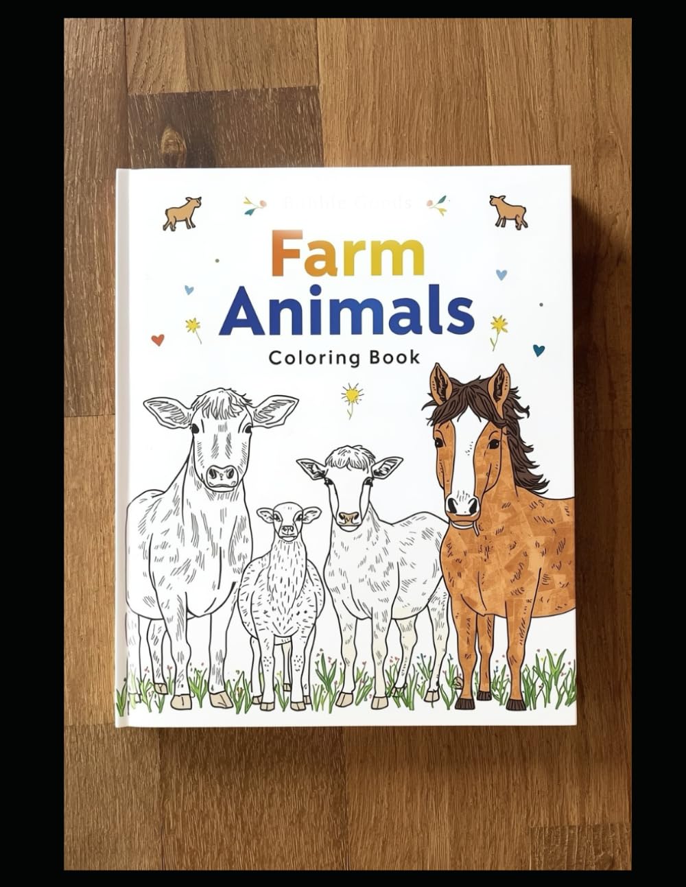 Farm Animals Coloring Book: Coloring Book