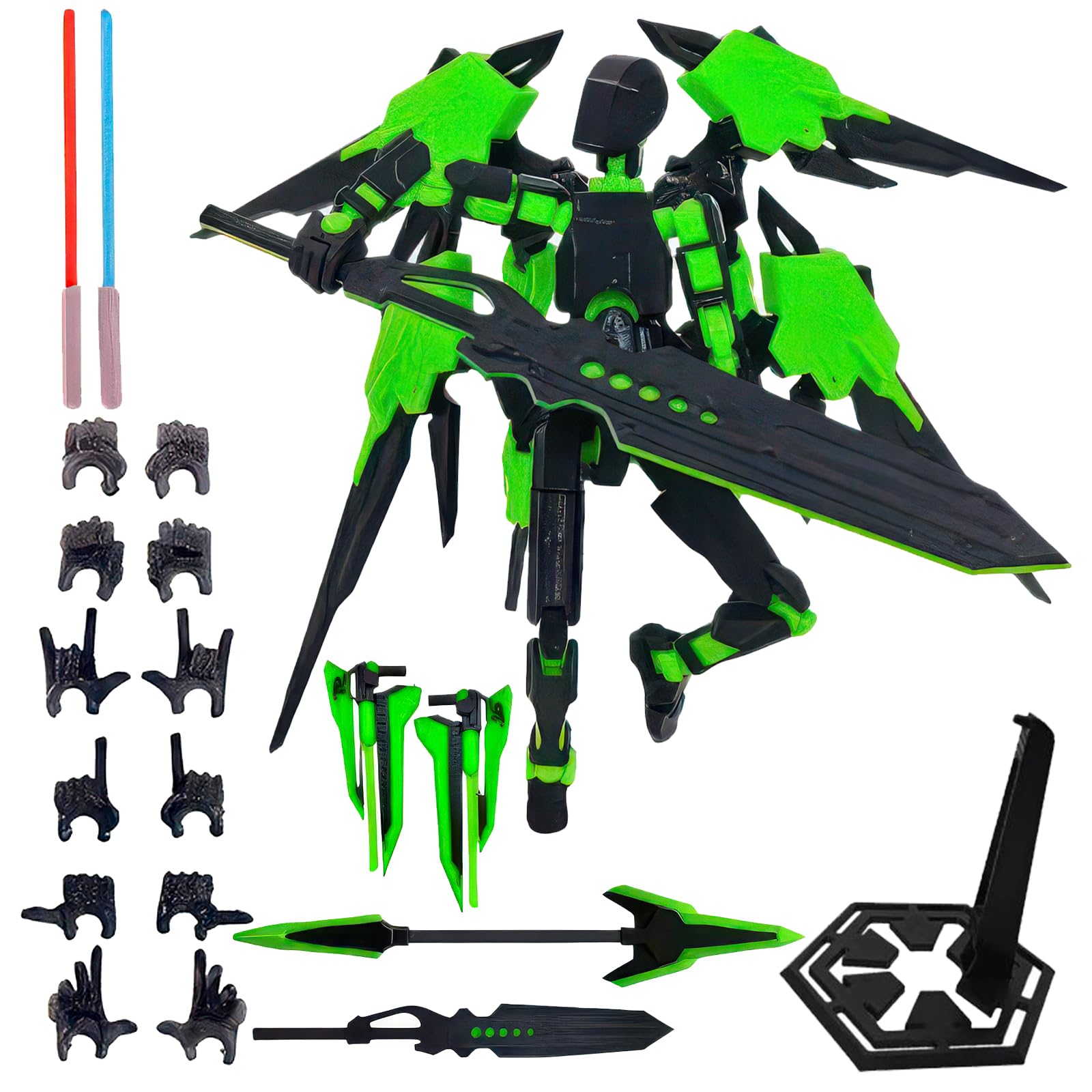 (Assembly Completed) T13 Action Figure Set, 3D Printed Action Figures, Dummy 13 Action Figure, Titan 13 Action Figure, for Collectors Desktop Decorations โ image 1