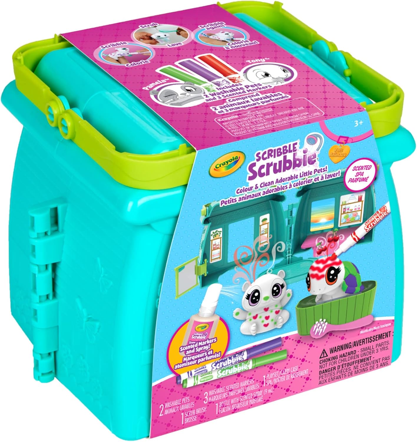 Crayola Scribble Scrubbie Pets Scented Spa Playset
