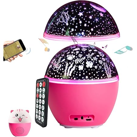 Enoneo Veilleuse Enfants Projecteur Musicale 3 En 1 Ocean Etoile Veilleuse Projecteur 16 Couleurs Bebe Etoile Lampe Veilleuse Ciel Etoile Avec Bluetooth Telecommande Et Usb Batterie Rechargeable Rose Amazon Fr Luminaires Et Eclairage