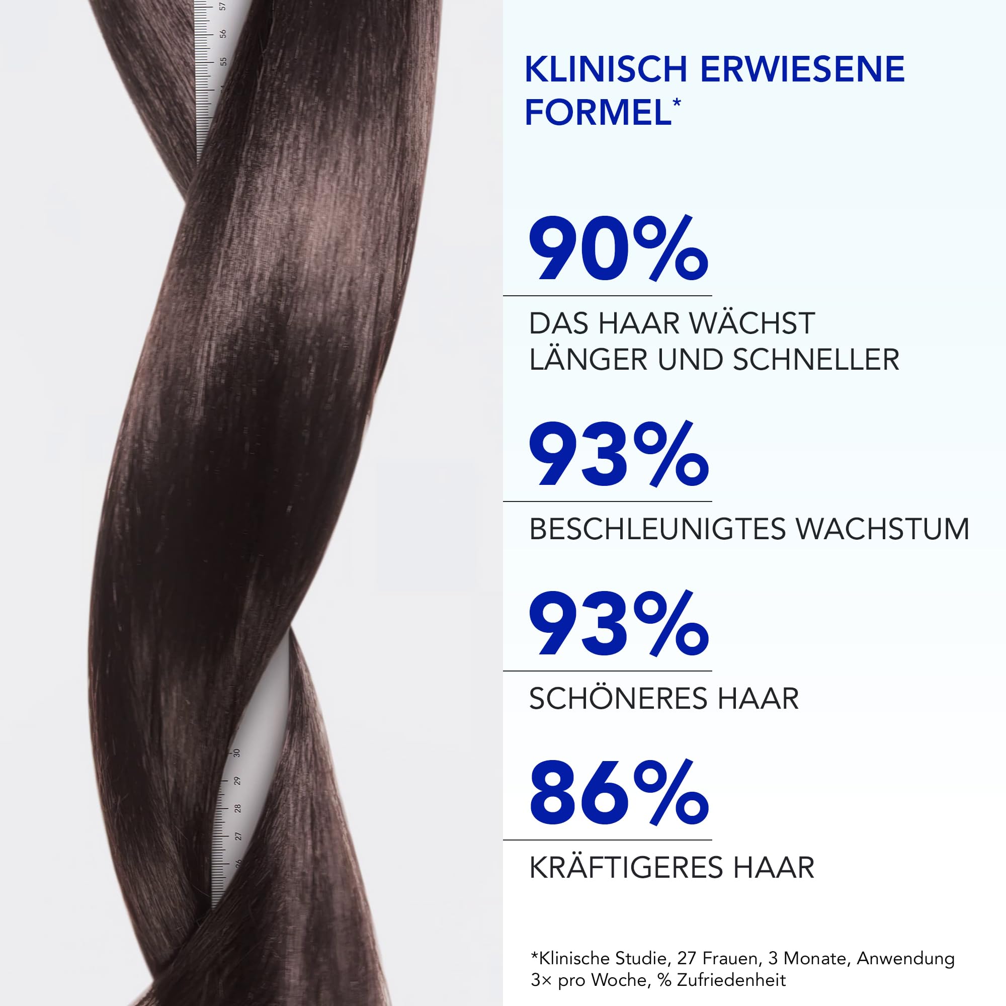 Phyto Paris Phytophanere Ultra Haarwachstum Serum – Booster für schnelleres Haarwachstum – 90% längeres Haar – Klinisch bestätigt – Mit Ginseng, Rosmarin & Vitamin B6 – Ohne Silikone – 50 ml