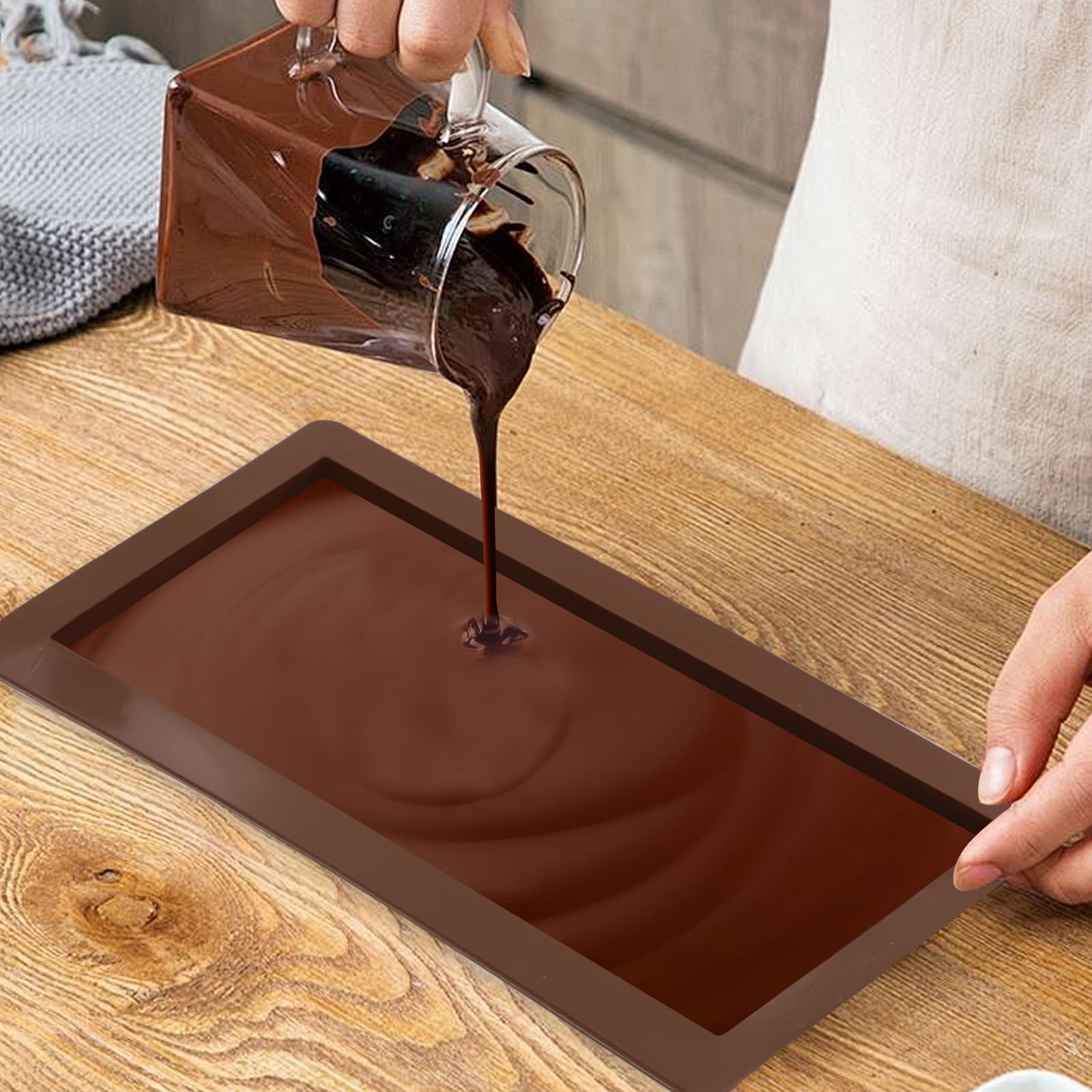 Stampo Per Cioccolato In Silicone Antiaderente - Per Dolci Fatti In Casa - Foto 9