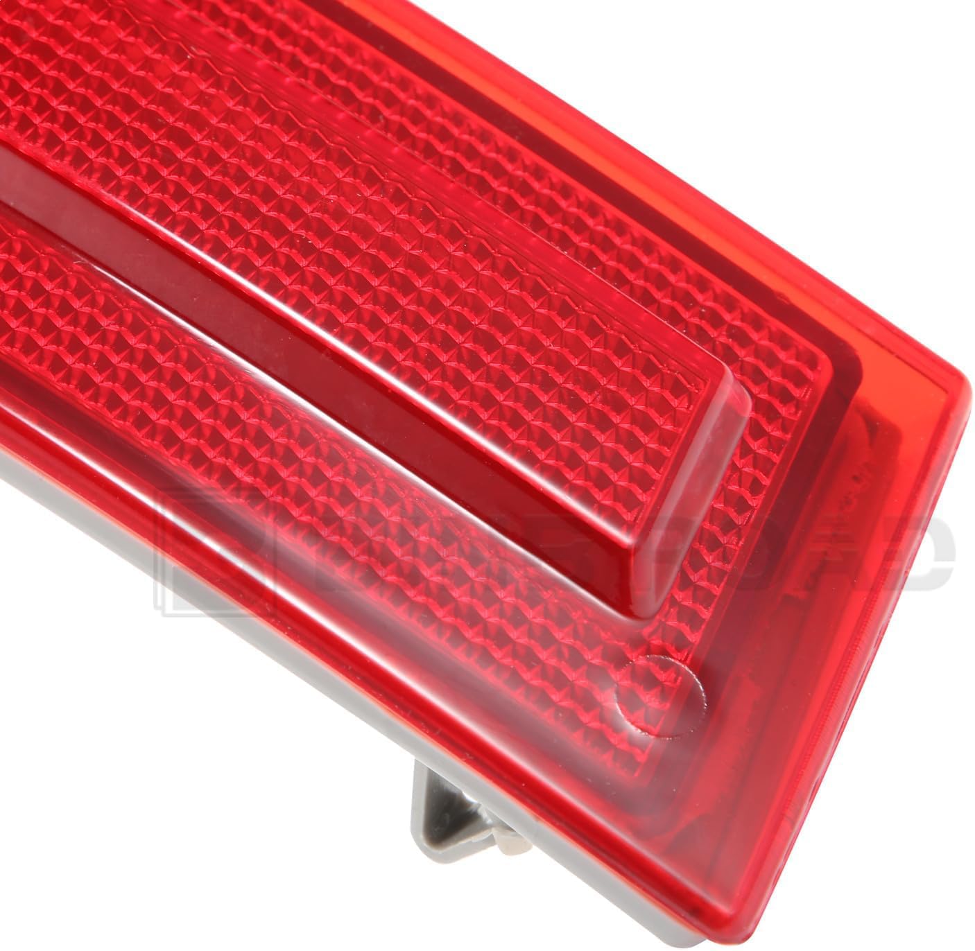 Left Rear Bumper Reflector Light LED Driver Side Red Trim Compatible with Mercedes-Benz GL320 GL450 GL550 X164 2007-2009 (Replaces 1648201174)