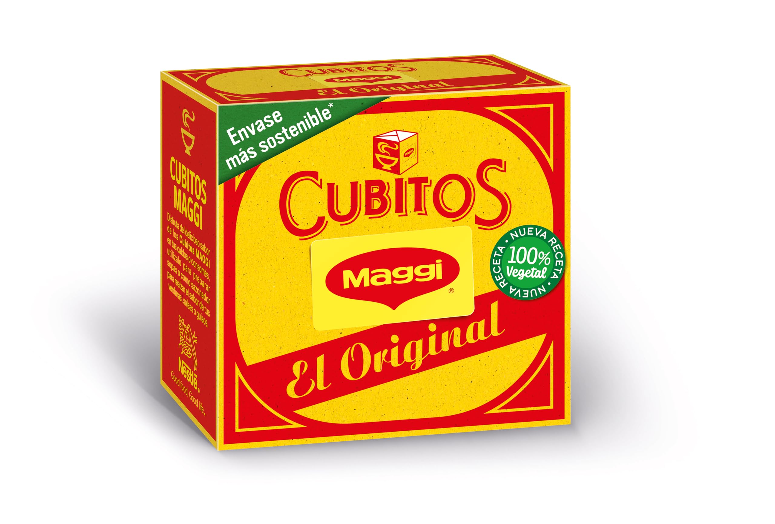 MAGGI Pastillas para Caldo en Cubitos Caldo Deshidratado Pack 10 x 32 cubos