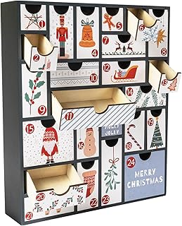 Transform Your Living Room: 15 Magical Christmas Decor Ideas You Can't Miss! 87 Christmas Countdown Advent Calendar 2025, 24 Days Till Fillable Wooden H...
