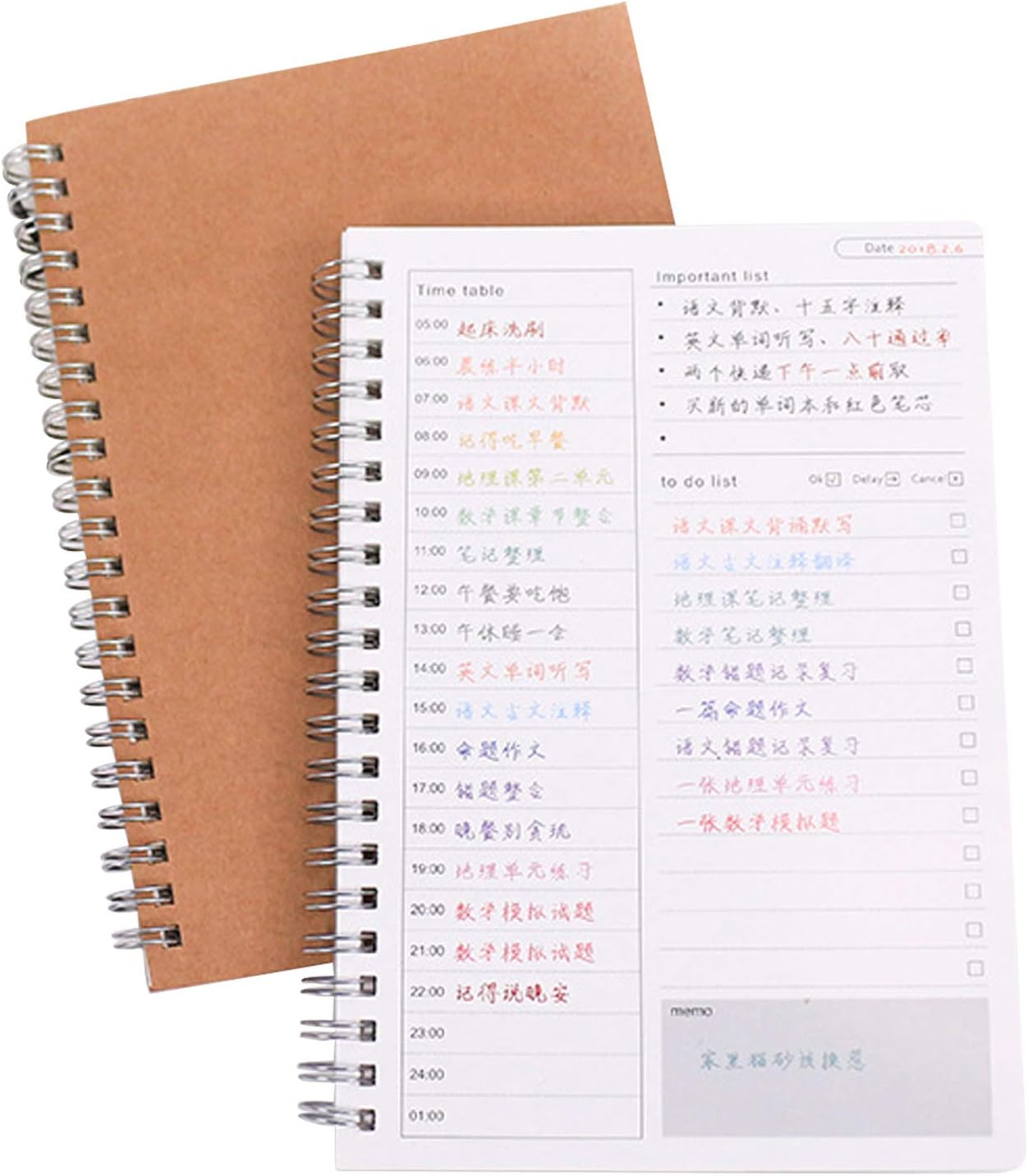 pianificatori di studenti delle scuole superiori