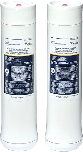 Miniatura 2 de Whirlpool WHEERF - Cartuchos de repuesto para filtro de agua color blanco 98 x 25 x 25 pulgadas y membrana de agua de repuesto EcoPure ECOROM para