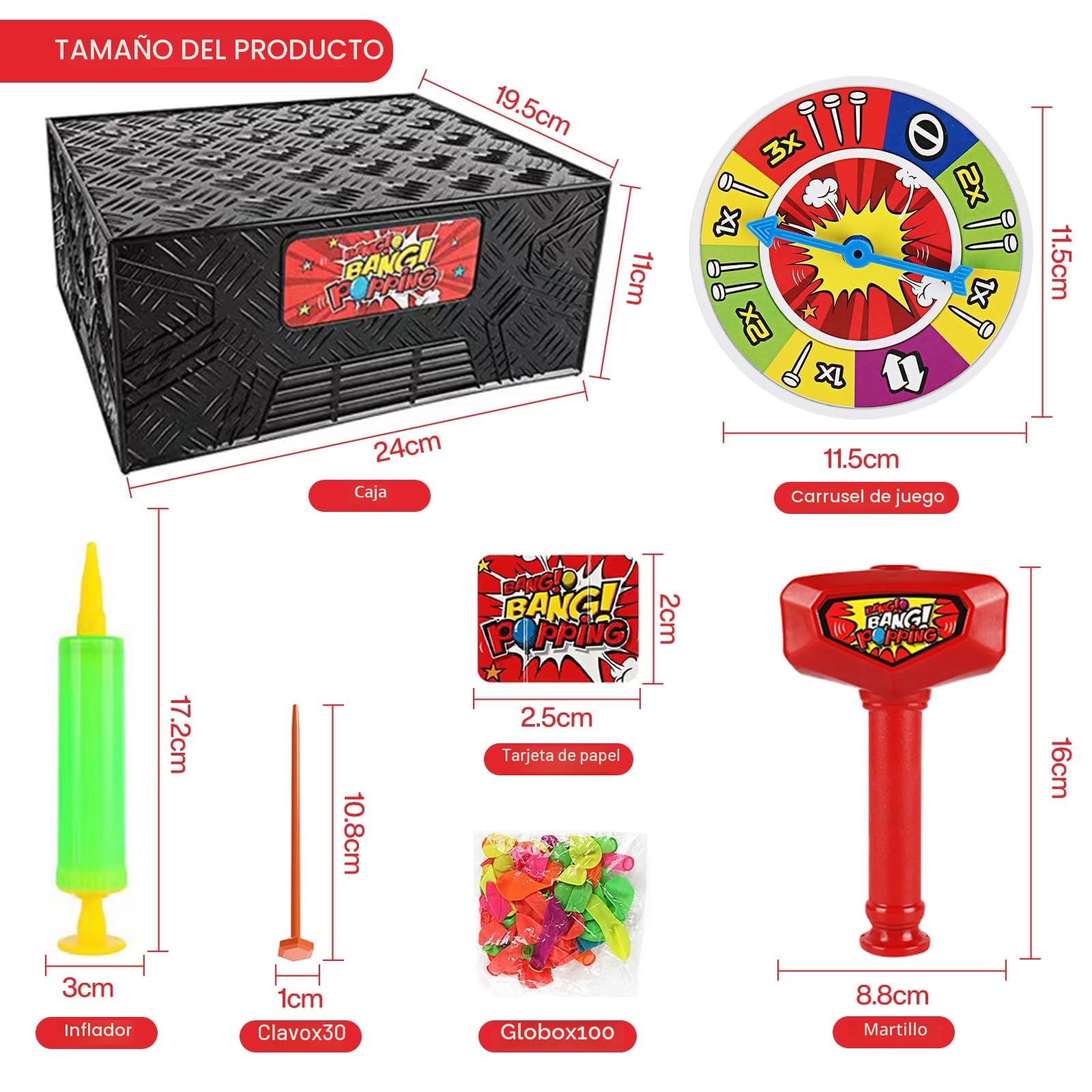 VIPNAI Juegos de Mesa, Juguetes niños 4 5 6 7 8 9 años, operacion Juego de Mesa, Juegos Infantiles, Juegos de Fiesta para Jugar Dentro de casa, Adecuado Tanto para niños como para Adultos.