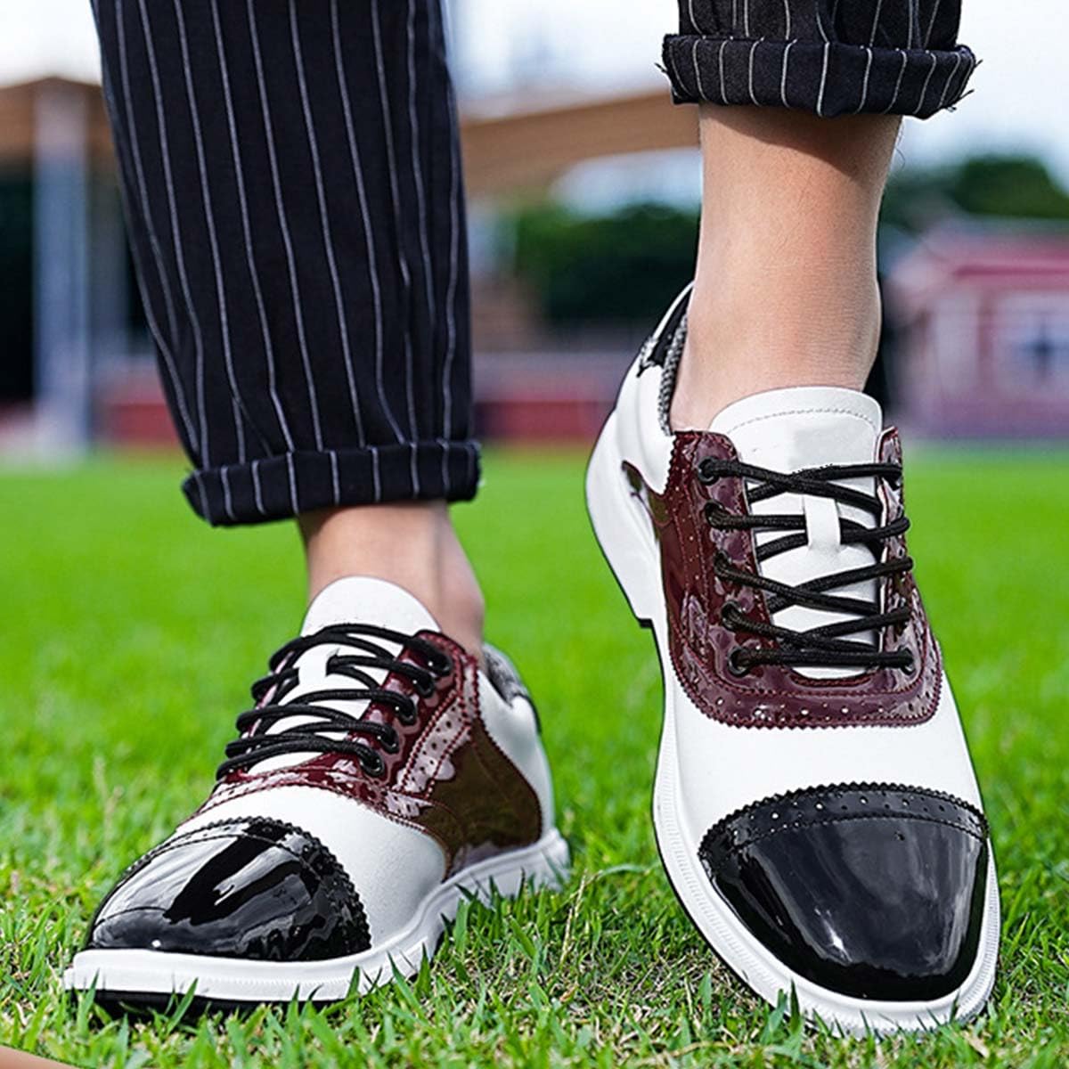 Zapatos De Golf Sin Clavos para Hombre Talla Grande