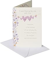 Vista 9 de American Greetings Tarjeta de cumpleaños romántica (Love Being with You)
