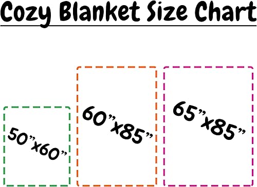 Miniatura 4 de Manta de forro polar personalizada (50 x 60 pulgadas), añade tu nombre bordado. Manta de recuerdo para inauguración de la casa, bebés, niños, niñas,