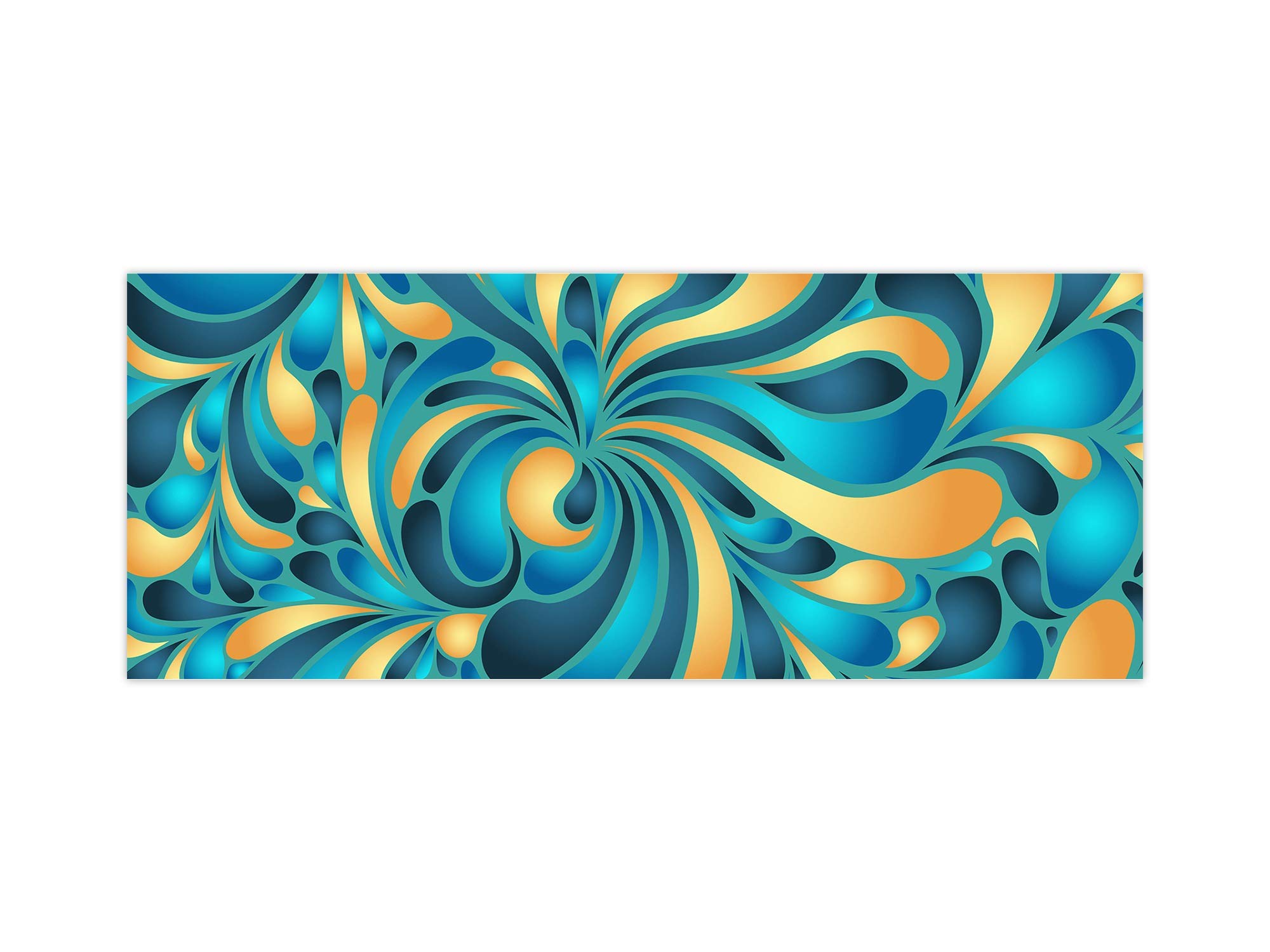 Design Glass Backsplash - Tempered Glass Splashback Tribal&Patterns BBS09 - View #8
