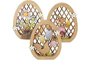 Decorative Easter Table Trio: A Joyful Embellishment for Spring Festivities