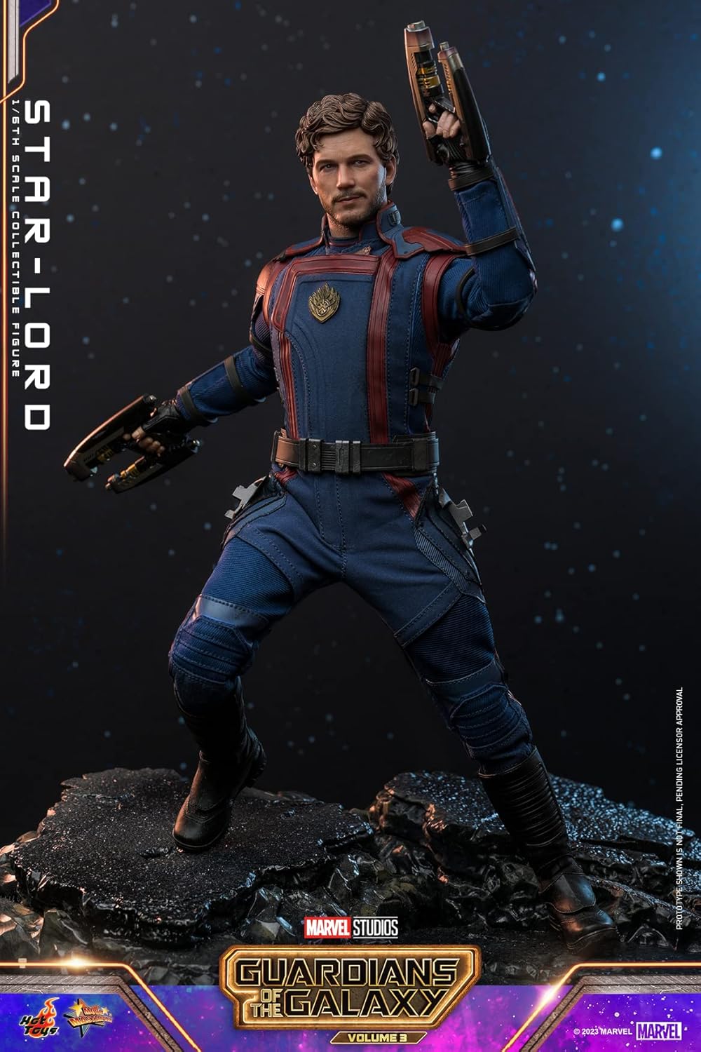 ホットトイズ(Hot Toys) Movie Masterpiece Guardians of The Galaxy: Volume 3 Star Road 1/6 Scale Figure