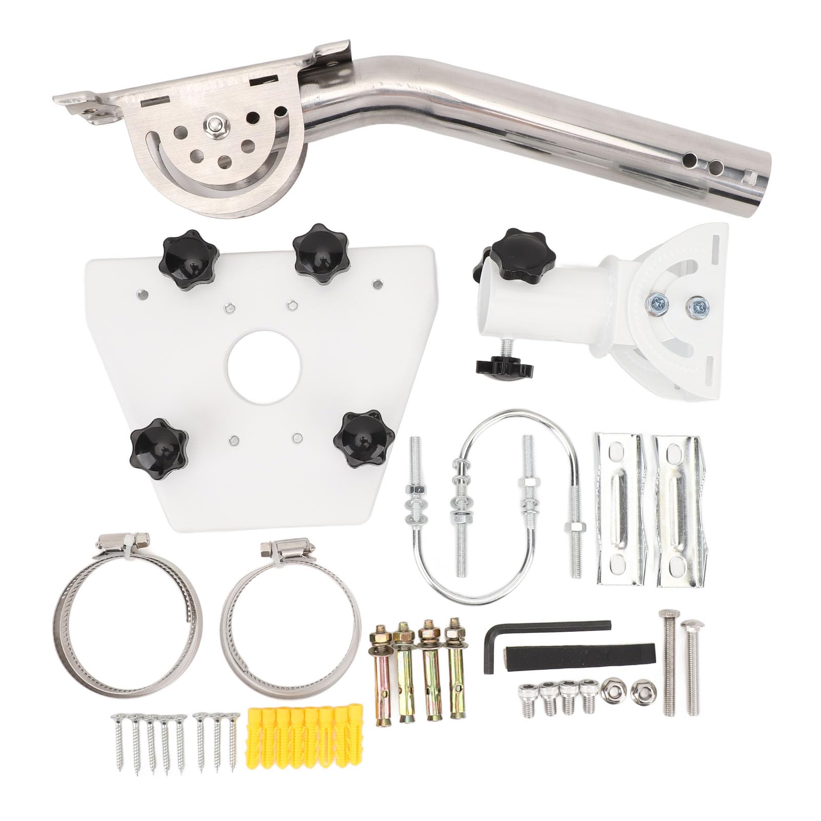 Kit de Montage Adaptateur de Tuyau Gen 3, Support de Poteau pour Kit Internet Satellite, Support de Toit pour Antenne Parabolique Standard Gen3/V3