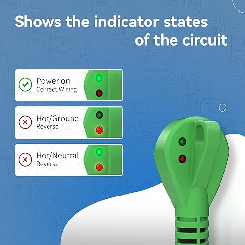 Miniatura 2 de Cable de alimentación desmontable RV de 30 amperios y 25 pies, TT-30P a L5-30R, chaqueta de PVC resistente, mango de fácil enchufe, bolsa de