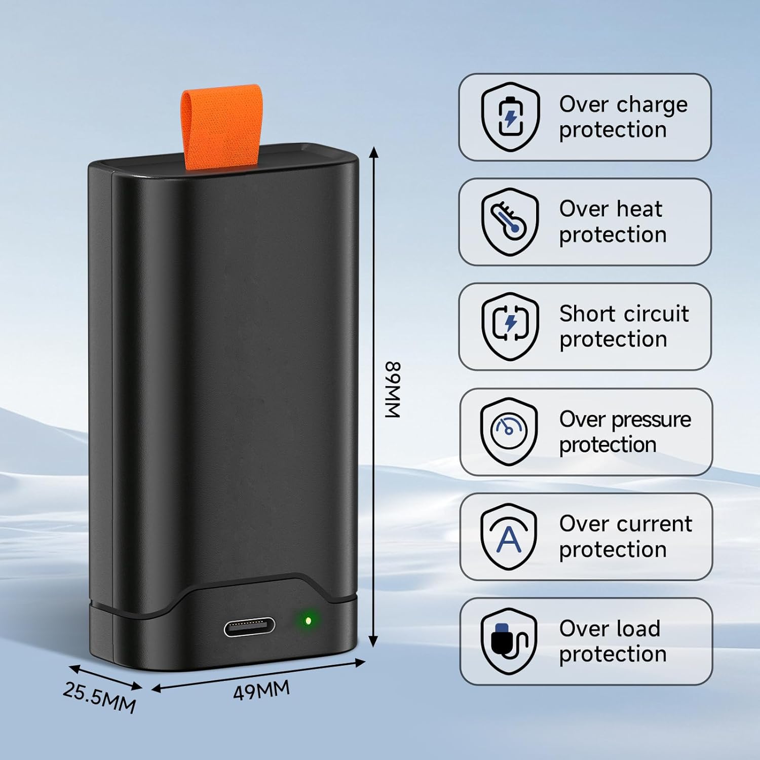 6000mAh JBLPartybox 120 Battery Replacement,7.2V Rechargeable Lithium-ion Replacement for JBLBattery 200 - Image 4