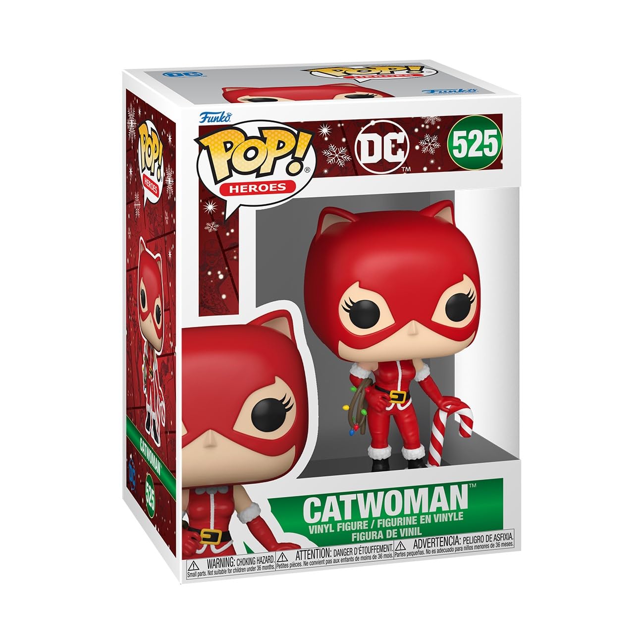 FunkoPOP Heroes: Holiday '24 – Catwoman - DC Comics - Collectable Vinyl Figure - Gift Idea - Official Merchandise - for Kids & Adults - Comic Books Fans - Model Figure for Collectors and Display
