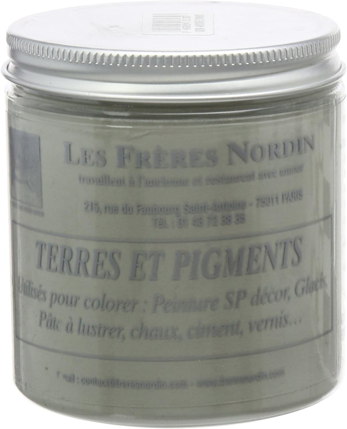 The Brothers Nordin 418139 Earth Pigment Slate-200 g, Pigment Gris Ardoise, 200 gramme - Image 4