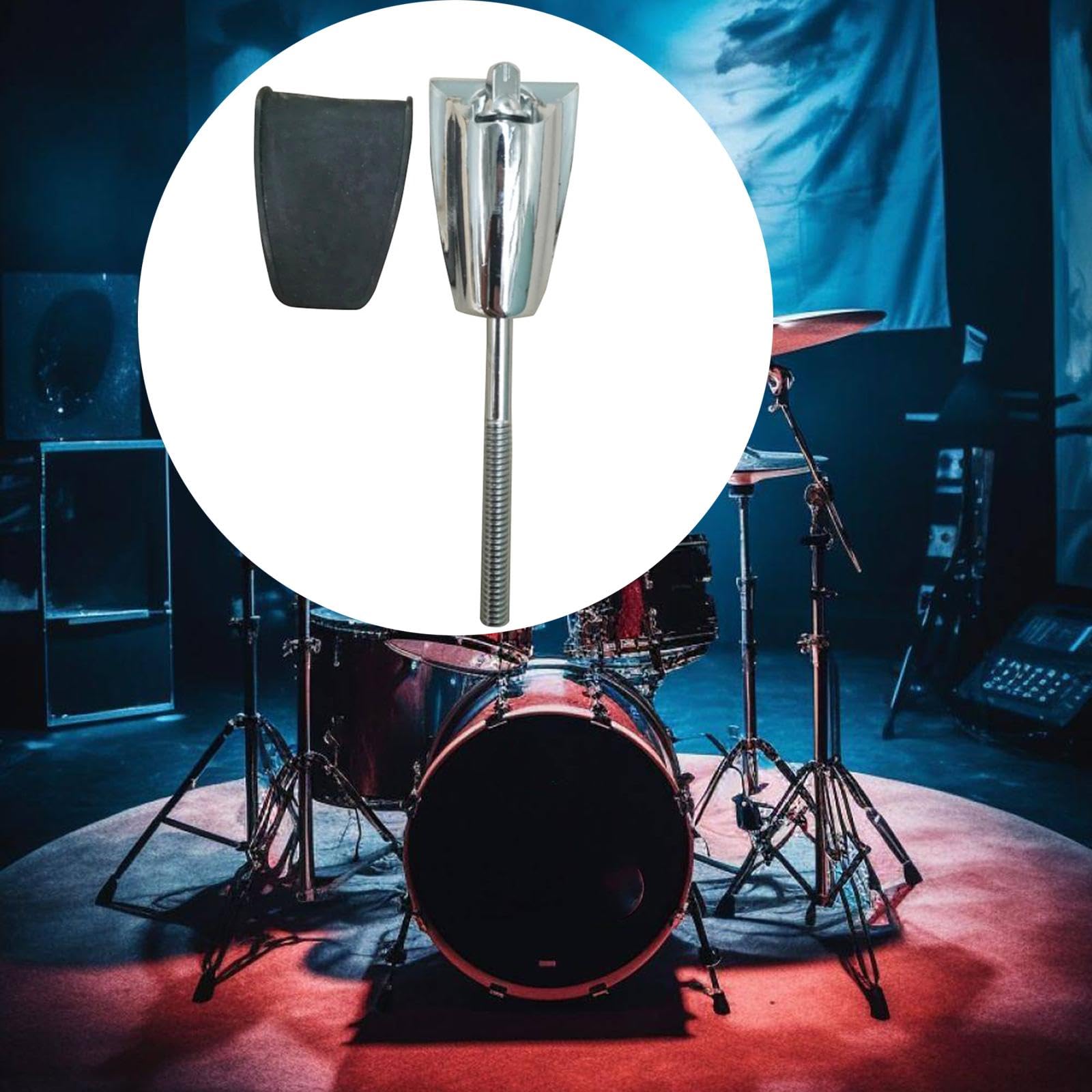 Tachiuwa Drum Claw Hook Percussion Claw Hooks, Spares, Wear Resistant Hardware Reusable Professional Bass Drum Parts Tension Rods, Style C