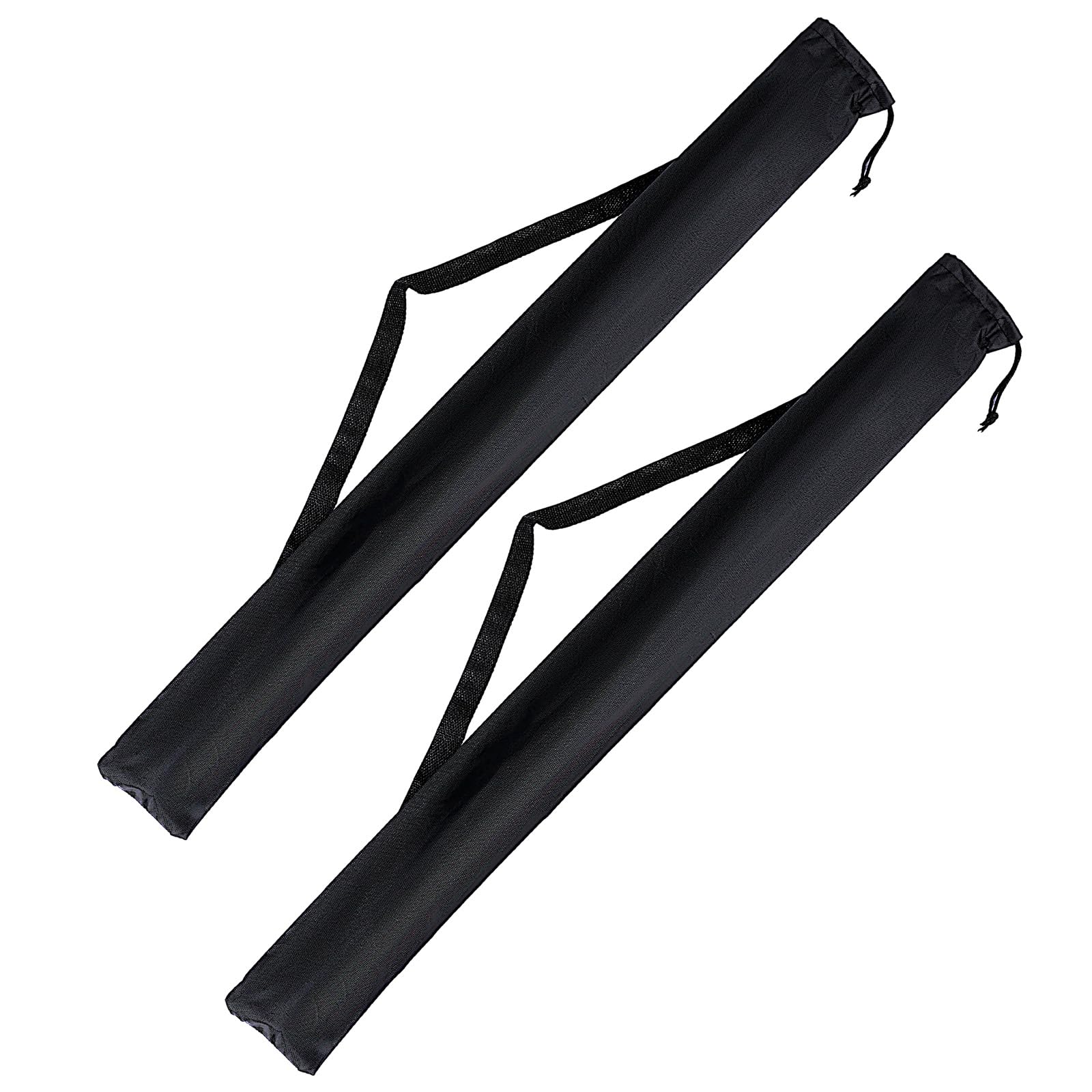 2PCS Pool Cue Sticks Case, Snooker Storage Bag, 35in Black Case