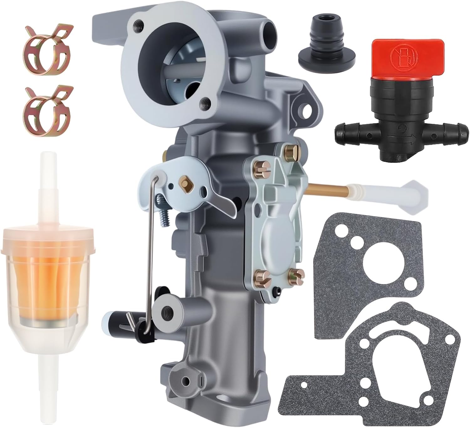 498298 Carburetor Compatible with Briggs and Stratton 498298 692784 495951 492611 490533 495426 Carb with Gasket Kit