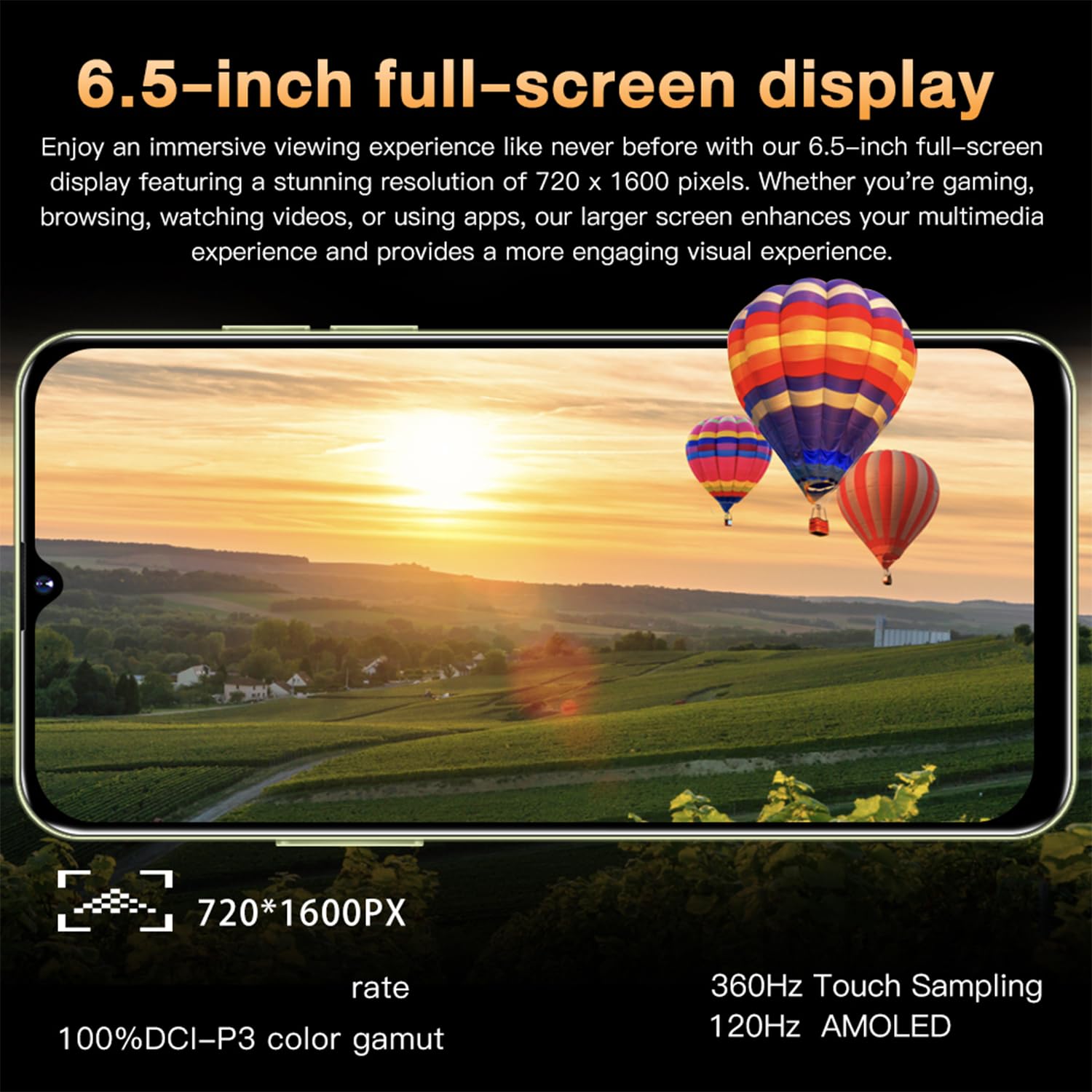 McMgc S25Ultra Téléphone Portable Pas Cher Android, écran 6,5 Pouces HD, 16Go (SD 128Go), 3 Fentes (Double SIM+SD), Batterie 5000mAh, Caméras 8MP+13MP, Déverrouillage Facial (Light Purple)