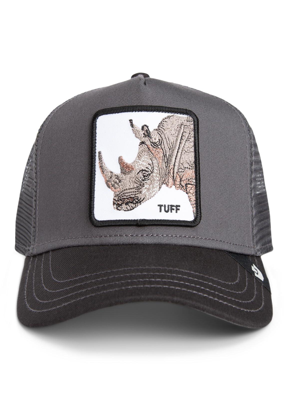 Goorin Bros. Gorra para niños The Tuff Rhino Mini Oil Void gris oscuro, talla: talla única