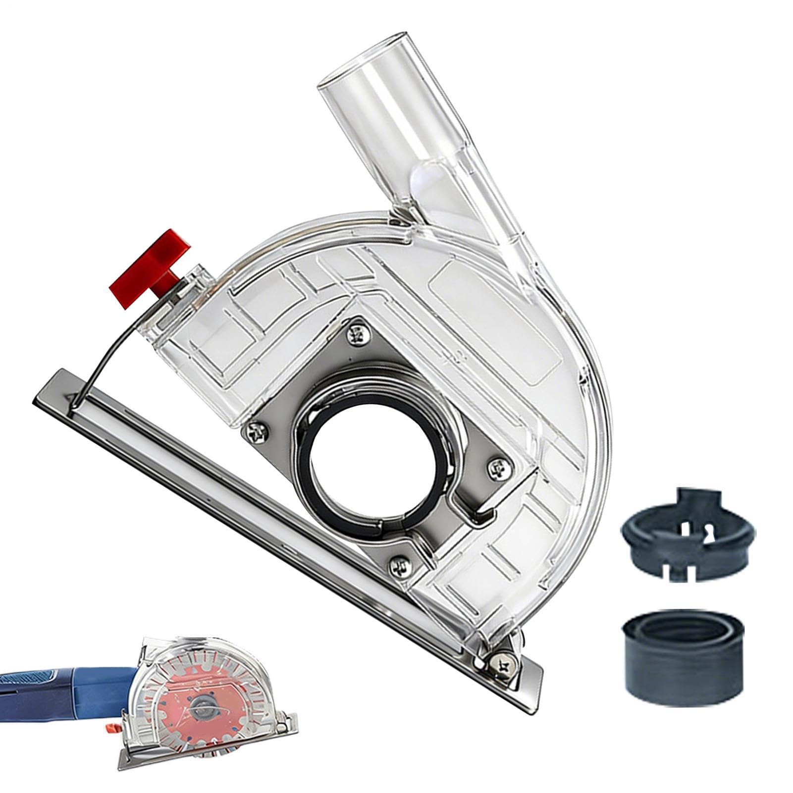 Grinder Guard fini la poussière de meulage de ciment et béton avec cette protection
