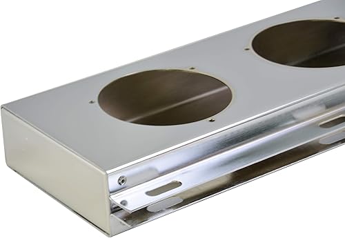 Miniatura 2 de Barra trasera de gancho de solapa de barro de acero inoxidable con recortes de luz 2.5" de espaciado de pernos, con resorte. con placa reflectante