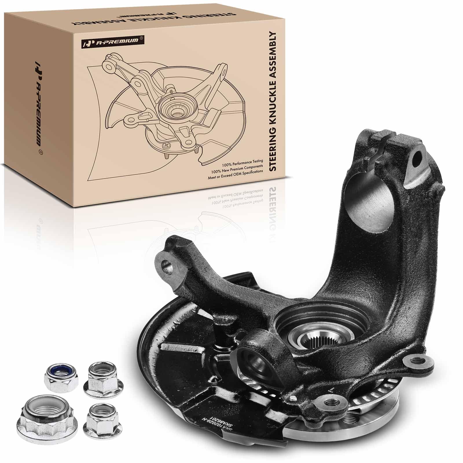 Photo 1 of A-Premium Front Left Steering Knuckle Hub Assembly