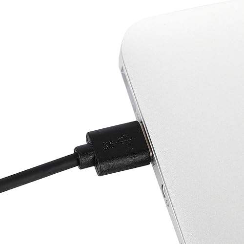 Miniatura 4 de Cable USB 3.0 A a USB C en ángulo recto, cable de transferencia de datos de carga tipo C de 10 pies y 90 grados para Sony Alpha 1 A7R IV A7III