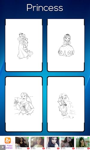 Princess Coloring Book