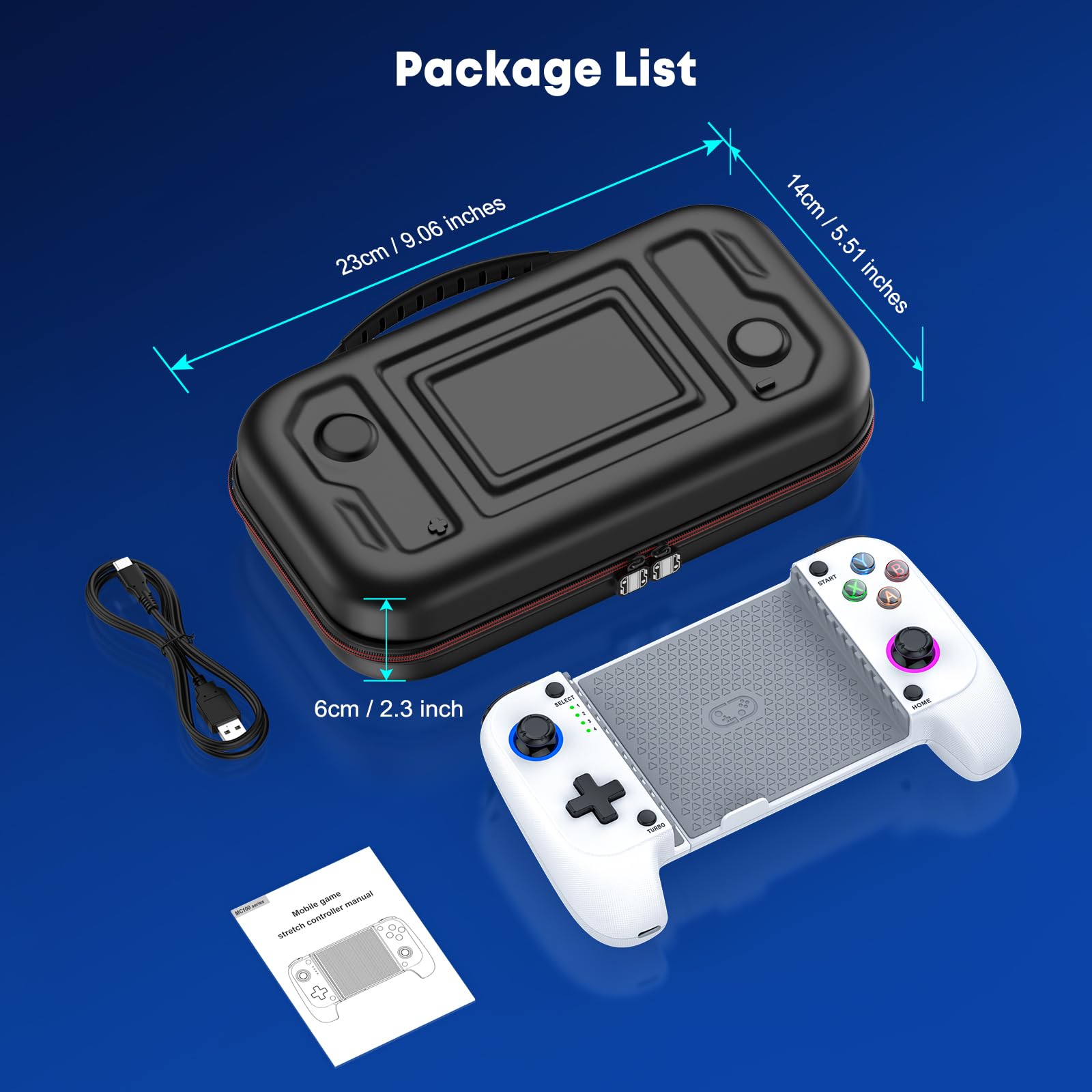 Amazon.co.jp: Elekasumi スマホコントローラー（ケース付き）- iPhone